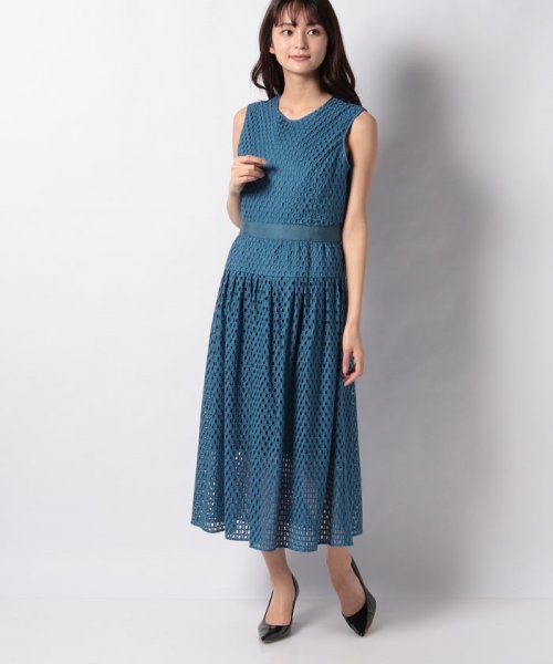 セール Leilian By E Nakamura アイレットレースマキシワンピース レリアン Leilian Magaseek