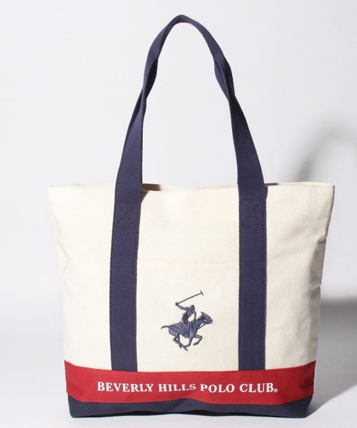 BEVERLY HILLS POLO CLUB(ビバリーヒルズポロクラブ)/【BEVERLY HILLS POLO CLUB】キャンバストートバッグ/マルチ系