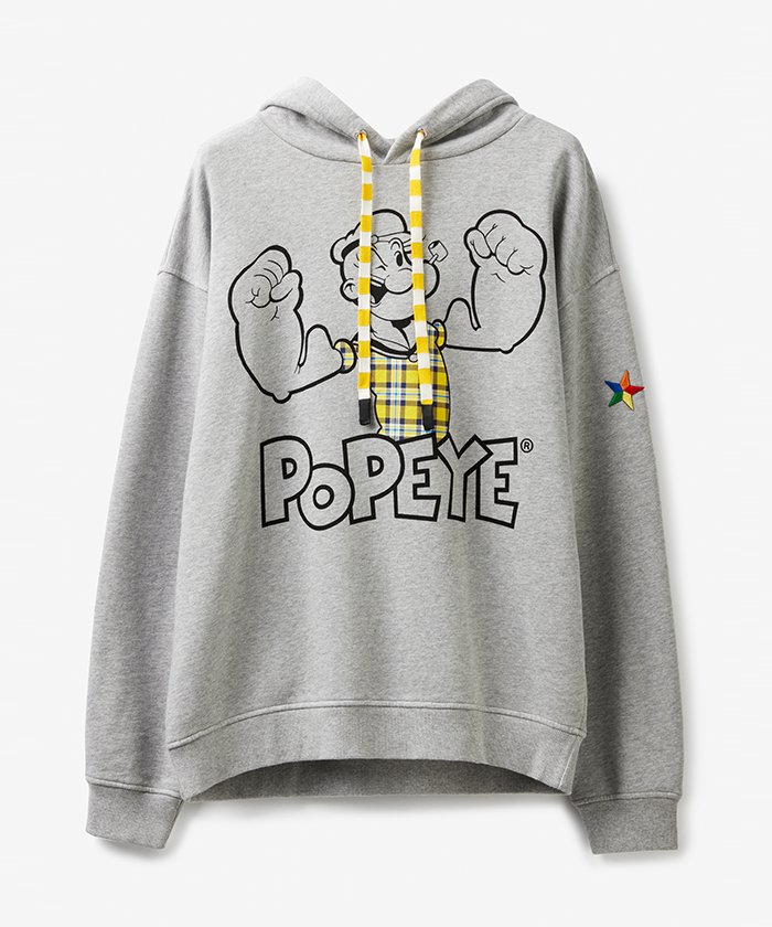 セール Popeyeコラボ ポパイパーカートップス 503045720 ベネトン メンズ Benetton Mens Magaseek