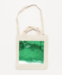 MAISON mou(メゾンムー)/【Parfum de Charmant Fleur/パルファム ドゥ シャルマンフルール】haku print 2way bag/箔プリント2wayショルダーバ/ホワイト系3