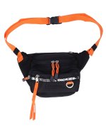 ＜マガシーク＞ メゾンムー DK FRAME LOGO WAIST BAG/フレームロゴウエストバッグ ユニセックス ブラック系1 FREE MAISON mou】画像