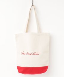 MAISON mou(メゾンムー)/【knock through abstraction/ノックスルーアブストラクション】sign logo tote/サインロゴ刺繍トート/ナチュラル系4