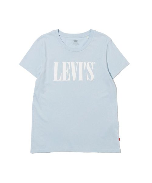 Levi's(リーバイス)/パーフェクトTシャツ 90'S SERIF T2 BABY BLUE/BLUES