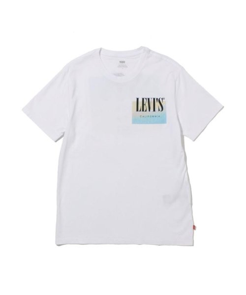 Levi's(リーバイス)/グラフィッククルーネックTシャツ SSNL PHOTO LC WHITE/NEUTRALS