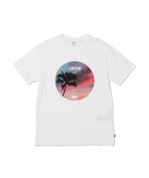 Levi's(リーバイス)/グラフィッククルーネックTシャツ BI PHOTO TEE WHITE/NEUTRALS
