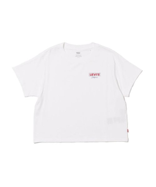 Levi's(リーバイス)/グラフィックTシャツ CALI BOX TAB CHEST HIT WHITE+/NEUTRALS