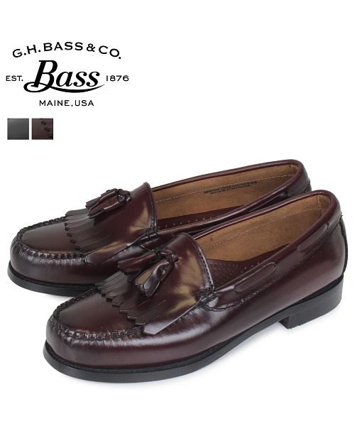 セール G H Bass ジーエイチバス ローファー メンズ Layton Tassel Loafer ブラック バーガンディー 黒 70 70 1093 ジーエイチバス G H Bass Magaseek