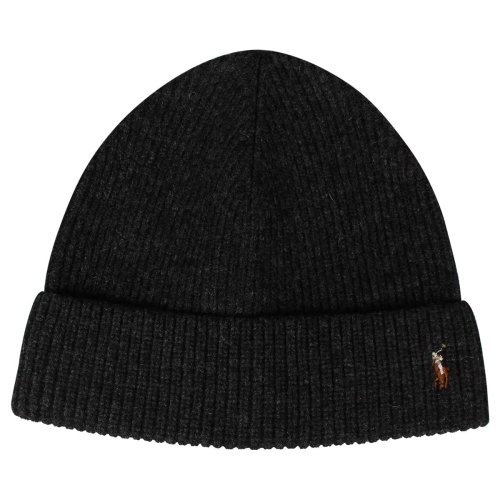 セール ポロ ラルフローレン Polo Ralph Lauren ニット帽 ニットキャップ ビーニー メンズ Knit Cap ブラック ブラックマールクリーム グレー ラルフローレン Ralphlauren Magaseek