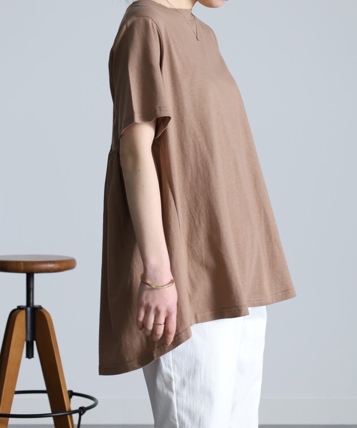セール ｎｏｔ汗染み バックギャザーｔシャツ 503056916 ラナン Ranan Magaseek