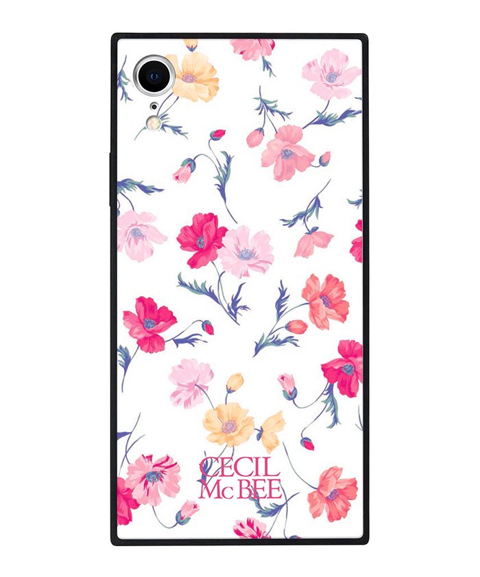 Iphoneケース Iphonexr セシルマクビー Cecilmcbee 小花柄 White 背面ガラスケース Iphonexr アイフォンケース エムファクトリー Mーfactory Magaseek Iphoneケース Iphonexr セシルマクビー Cecilmcbee 小花柄 White 背面ガラスケース Iphonexr アイフォンケース エムファクトリー Mーfactory Magaseek