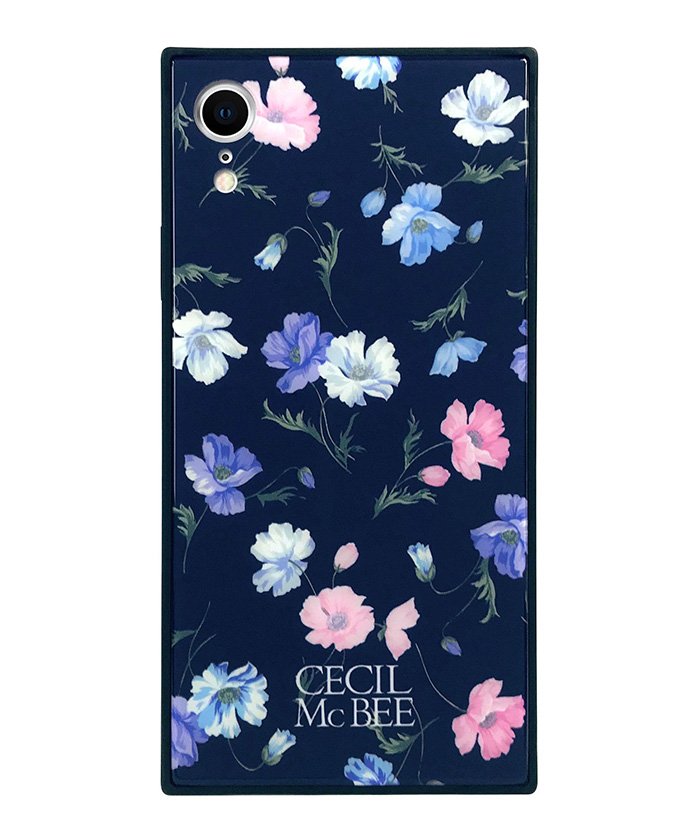 Iphoneケース Iphonexr セシルマクビー Cecilmcbee 小花柄 Navy 背面ガラスケース Iphonexr アイフォンケース エムファクトリー Mーfactory Magaseek Iphoneケース Iphonexr セシルマクビー Cecilmcbee 小花柄 Navy 背面ガラスケース Iphonexr アイフォンケース エムファクトリー Mーfactory Magaseek