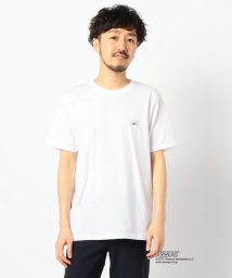 GLOSTER(GLOSTER)/Charlie Brown & Snoopy / チャーリー・ブラウン＆スヌーピー ワンポイント Tシャツ 半袖/ホワイト