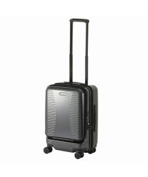 World Traveler(ワールドトラベラー)/エース ワールドトラベラー スーツケース 機内持ち込み Sサイズ SS 27L/35L フロントオープン ストッパー付き 拡張 軽量 ACE 06701/ガンメタリック