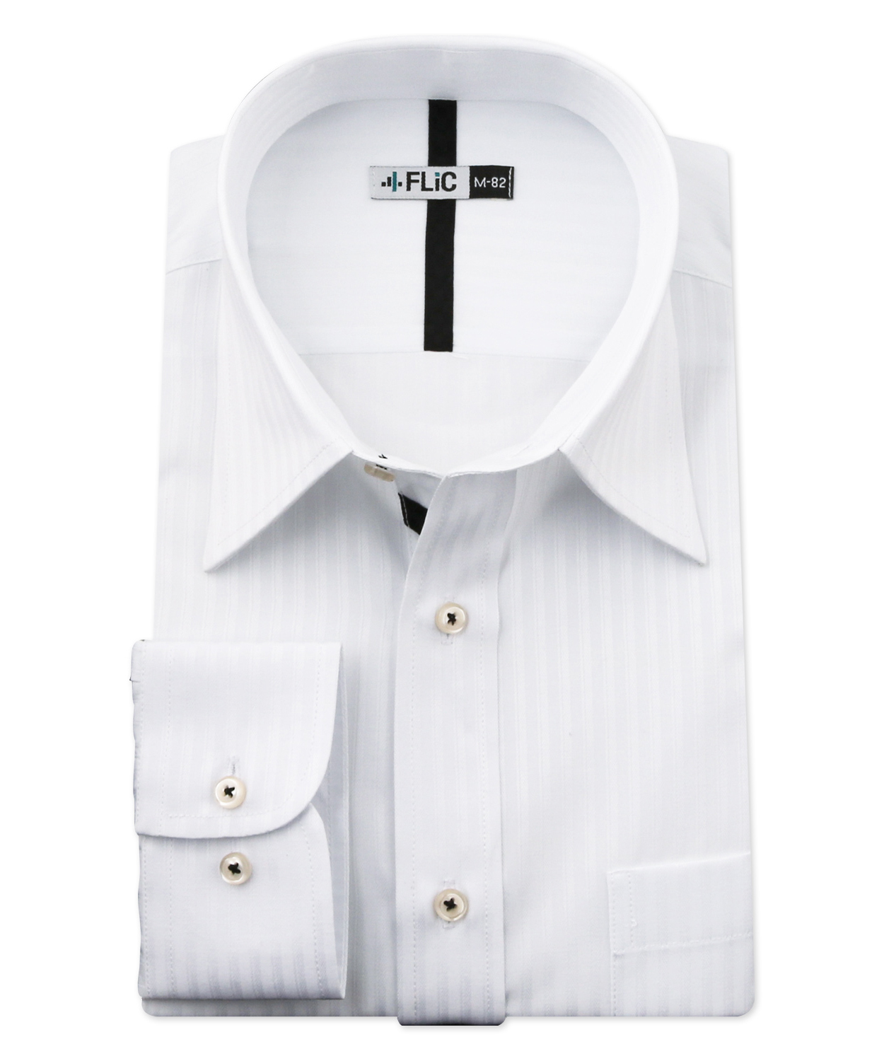 ワイシャツ メンズ レギュラーカラー 長袖 形態安定 シャツ ドレスシャツ ビジネス ノーマル スリム yシャツ カッターシャツ 定番 ドビー 織柄  おしゃれ (503079224) | フリック(FLiC) - MAGASEEK