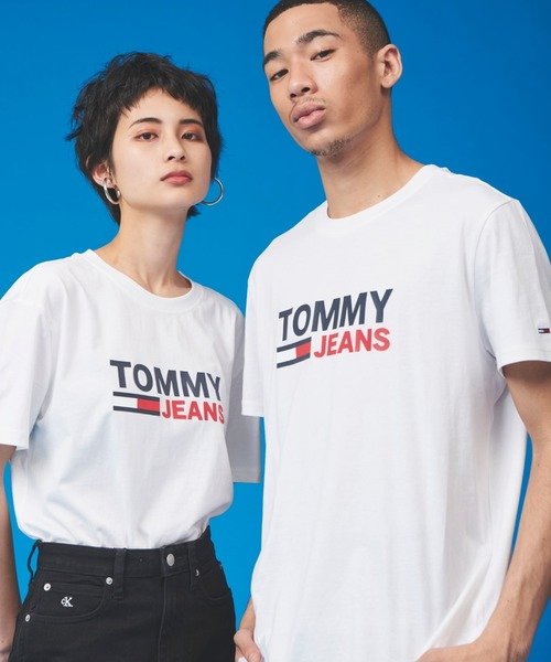 セール オンライン限定 ロゴtシャツ トミージーンズ Tommy Jeans Magaseek