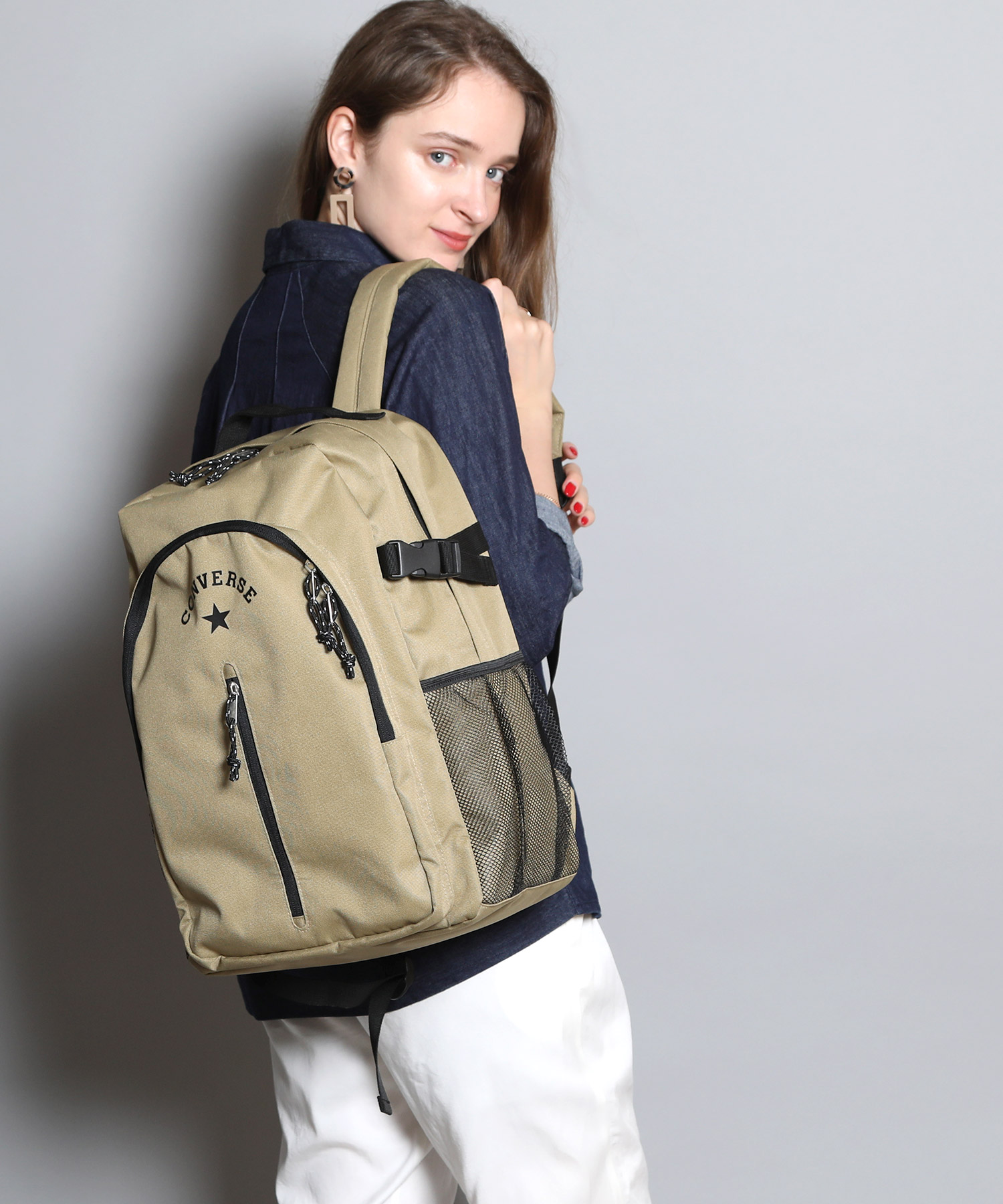 CONVERSE/コンバース】CV LOGO PRINT BACK PACK/プリントバックパック