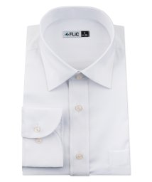 FLiC/ワイシャツ ノーアイロン ドライ ストレッチワイシャツ メンズ 長袖 形態安定 吸水速乾 織柄 ショートワイド/503079711