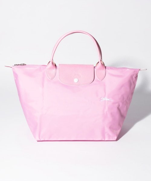 Longchamp(ロンシャン)/【LONGCHAMP】Le Pliage Club Sac Porte Main M/ピンク