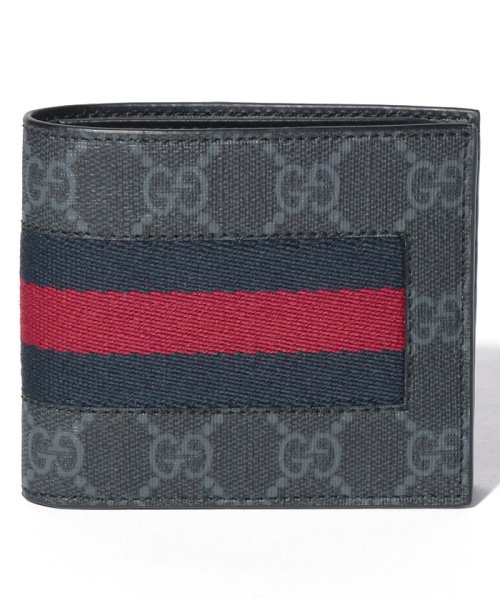 GUCCI(グッチ)/【メンズ】【GUCCI】GG Supreme Web Wallet/Black