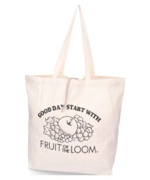 MAISON mou(メゾンムー)/【FRUIT OF THE LOOM/フルーツオブザルーム】BRAIDED CORD TOTE BAG/パッカブルトート/オフホワイト