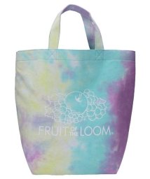 MAISON mou(メゾンムー)/【FRUIT OF THE LOOM/フルーツオブザルーム】UNEVEN DYE TOTE/タイダイトート/グリーン