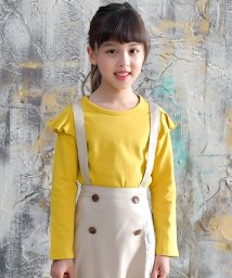 子供服Bee(子供服Bee)/フリル長袖トップス/マスタード