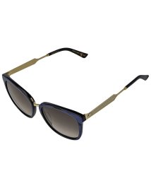 GUCCI(グッチ)/GUCCI GG0073S サングラス インターナショナルフィット ラウンド/オーバル/ブルー系