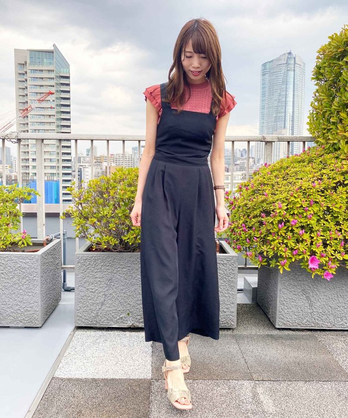 セール バッククロスリボンオールインワン トランテアン ソン ドゥ モード 31 Sons De Mode Magaseek