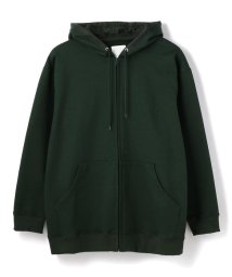 GARDEN(ガーデン)/whowhat/フーワット/contrast hoodie/コントラストフーディー/GREEN