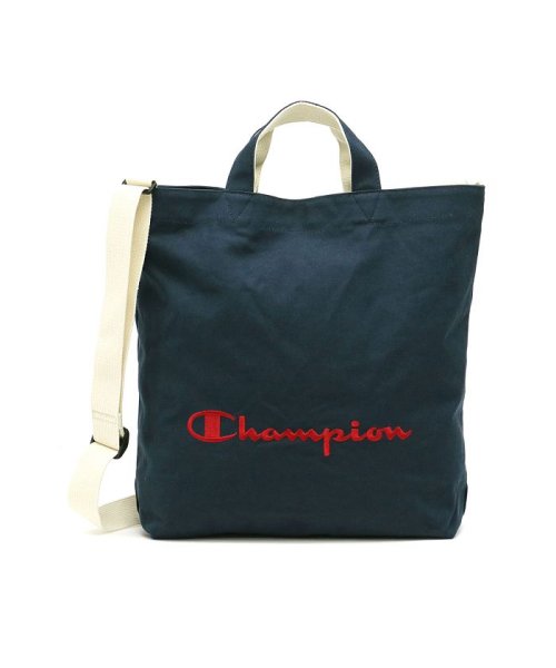 CHAMPION(チャンピオン)/チャンピオン トートバッグ Champion ヒューイ 2WAY ショルダーバッグ 斜めがけバッグ サブバッグ A4 キャンバス 57766/ネイビー