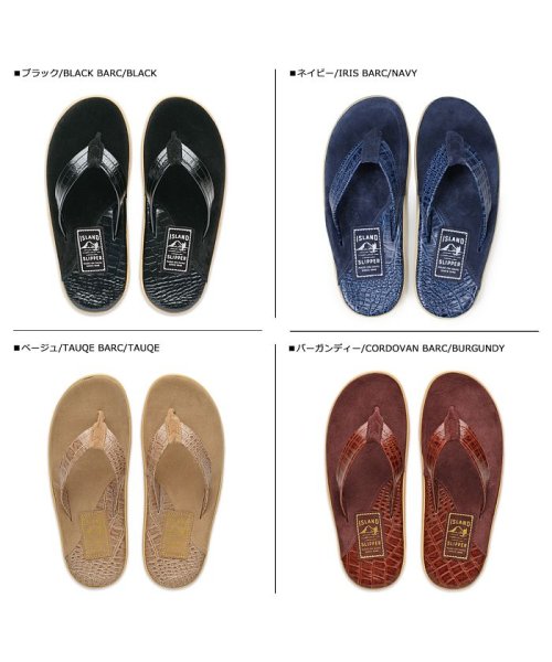 ISLAND SLIPPER(アイランドスリッパ)/アイランドスリッパ ISLAND SLIPPER サンダル トングサンダル メンズ スエード レザー SNAKE SUEDE PT205/ベージュ