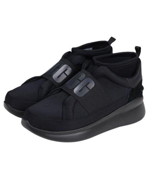 UGG(UGG)/UGG アグ スニーカー スリッポン ニュートラ レディース WOMENS NEUTRA SNEAKER ブラック オフ ホワイト グレー ピンク ブルー レッ/BLACK/BLACK