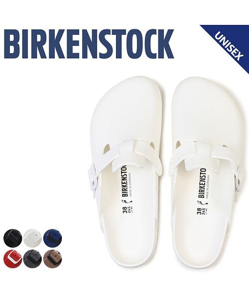 BIRKENSTOCK(ビルケンシュトック)/ビルケンシュトック BIRKENSTOCK ボストン EVA サンダル メンズ レディース BOSTON ビルケン エバ 普通幅 細幅/ホワイト