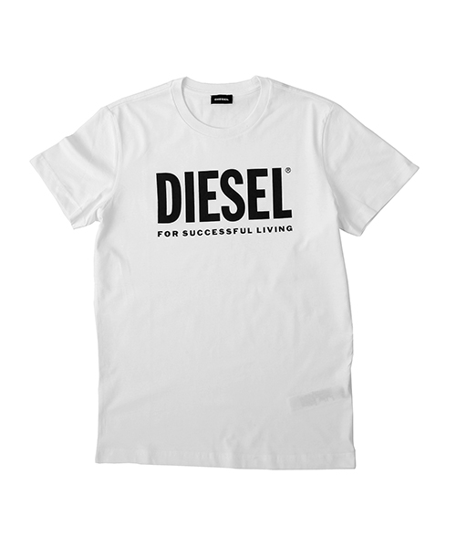 DIESEL T－DIEGO－LOGO ディーゼル プリント Tシャツ 00SXED－0AAXJ