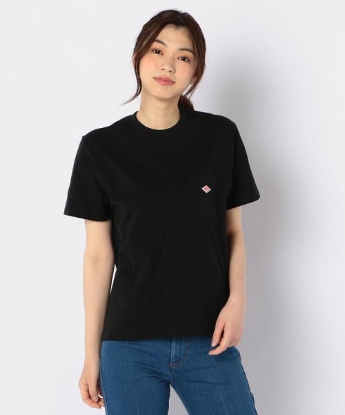 FREDY&GLOSTER(フレディアンドグロスター)/【DANTON/ダントン】POKET Tシャツ #JD－9041/ブラック