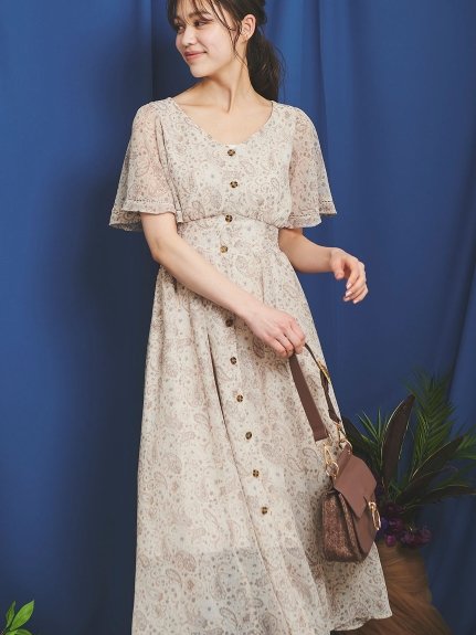 セール 美人百花6月号掲載 ペイズリーワンピ ノエラ Noela Magaseek セール 美人百花6月号掲載 ペイズリーワンピ ノエラ Noela Magaseek