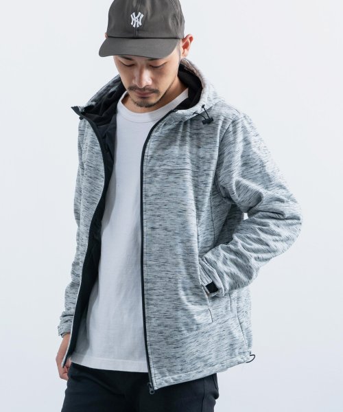セール マウンテンパーカー メンズ マンパ 防風 防寒 ストレッチ フリース フード アウトドア 7766 ロッキーモンロー Rocky Monroe Magaseek