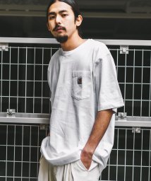 Rocky Monroe(ロッキーモンロー)/CARHARTT カーハート Tシャツ メンズ レディース K87 ポケTee 半袖 無地 ポケット ワークウェア ルーズシルエット ビッグサイズ クルーネック/ホワイト