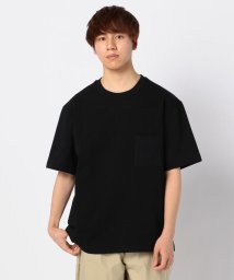 GLOSTER(GLOSTER)/【MXP/エムエックスピー】BIG TEE WITH POCKET #MX38302/ブラック