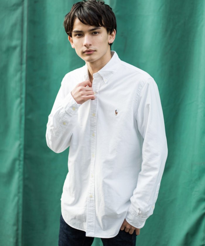 ロッキーモンロー Rocky Monroe ラルフローレン シャツ メンズ ボタンダウン Polo Ralph Lauren ロゴ 刺繍 オックスフォード おしゃれ キレイめ カジュアル ゴルフ 7105 Magaseek