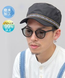 AMS SELECT(エーエムエスセレクト)/HIDETRADING PRODUCT / 撥水 UVカット ワークキャップ / 無地 / 配色 / チロリアン/ブラック系2