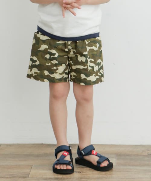 URBAN RESEARCH DOORS（Kids）(アーバンリサーチドアーズ（キッズ）)/リップストップショーツ(KIDS)/カモ