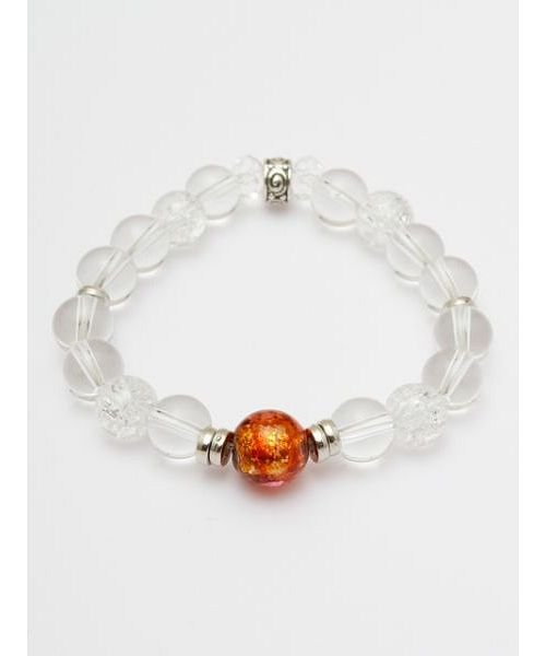 チャイハネ 蓄光ひと粒ほたる玉men Sブレスレット Cepz0124 チャイハネ Cayhane Magaseek