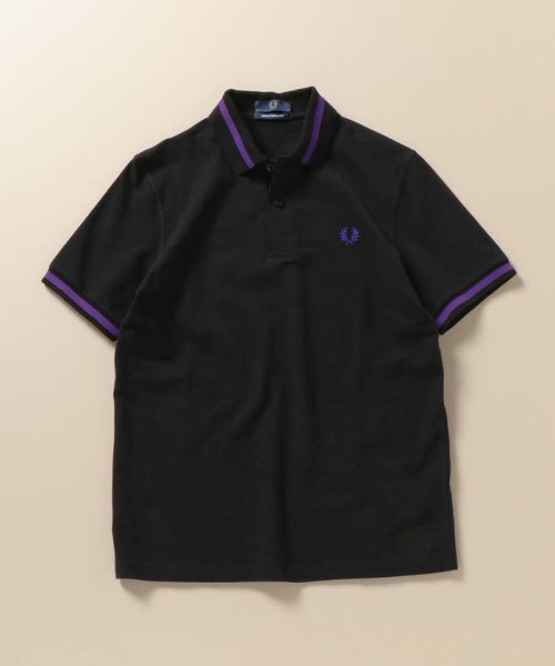 SHIPS MEN(シップス　メン)/FRED PERRY: SHIPS別注 ENGLAND ポロシャツ 20SS/ブラック