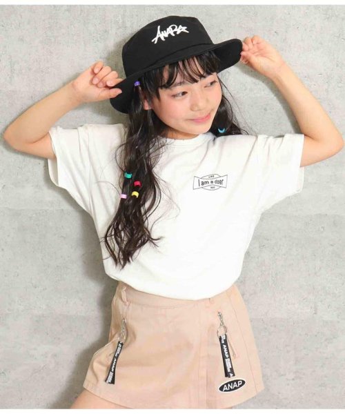 セール ネックダメージ両面プリントtシャツ アナップキッズ Anap Kids Magaseek