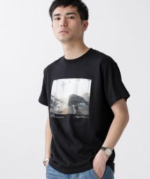 nano・universe(ナノ・ユニバース)/[着るアート] CHERYL DUNN フォトTシャツ 3/ブラック