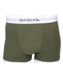 Rocky Monroe(ロッキーモンロー)/FRUIT OF THE LOOM フルーツオブザルーム ボクサーパンツ 下着 アンダーウェア 前閉じ 綿 コットン 無地 伸縮性 ストレッチ カジュアル ギフ/カーキ