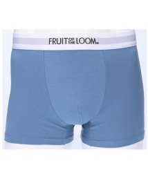 Rocky Monroe(ロッキーモンロー)/FRUIT OF THE LOOM フルーツオブザルーム ボクサーパンツ 下着 アンダーウェア 前閉じ 綿 コットン 無地 伸縮性 ストレッチ カジュアル ギフ/インディゴ