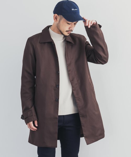 セール 50 Off ステンカラーコート メンズ ロングコート 無地 カジュアル 裏地付き ツイル ビジネス Rd Ghost アールディ ゴースト 60 ロッキーモンロー Rocky Monroe Magaseek