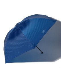 MACKINTOSH PHILOSOPHY(umbrella)(マッキントッシュフィロソフィー（傘）)/MACKINTOSH PHILOSOPHY婦人ミニP10D軽量UV*ストライプ顔料/ディープブルー